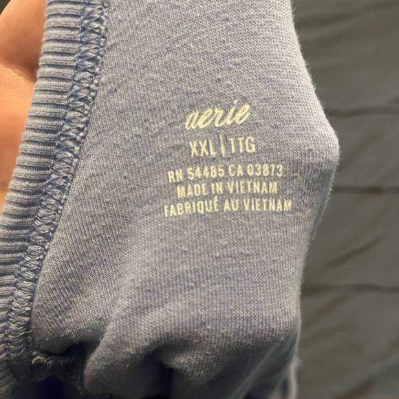 Aerie tower terry trim sweatshirt - Picture 2 of 3